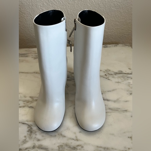 Givenchy G Cube White Booties Shoes 2023 Current $1250 - Picture 12 of 16